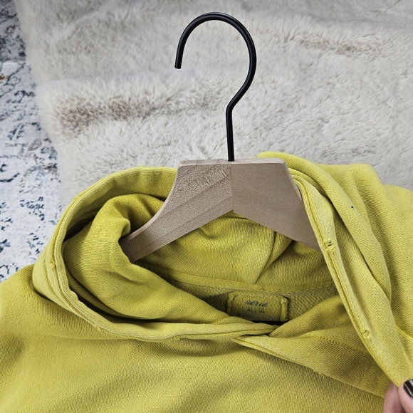 Aerie Distressed Hoodie Hooded Pullover Sweatshirt XL Bright - Picture 6 of 10